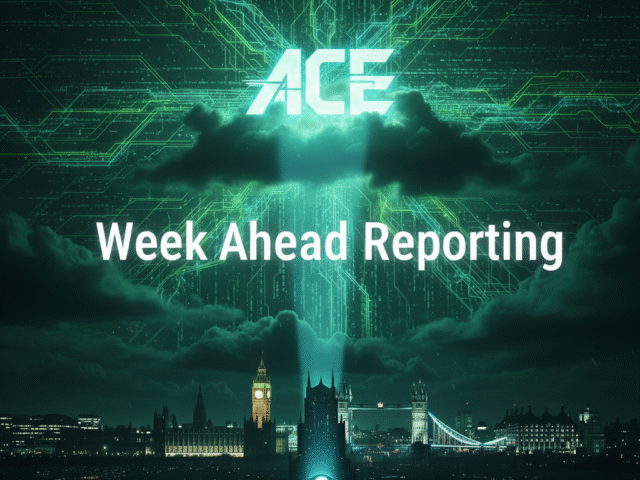 ACE Week Ahead w/c  10 Nov 2025